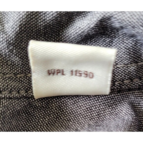 Weatherproof Vintage Men’s 2XL Flannel Shirt Gray Maroon Plaid Western Cowboy - Picture 5 of 10